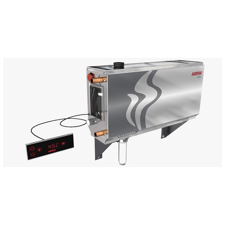 Profesionální parní sauna EO-SPA S200B pravá verze 146x131 4,5kW Harvia