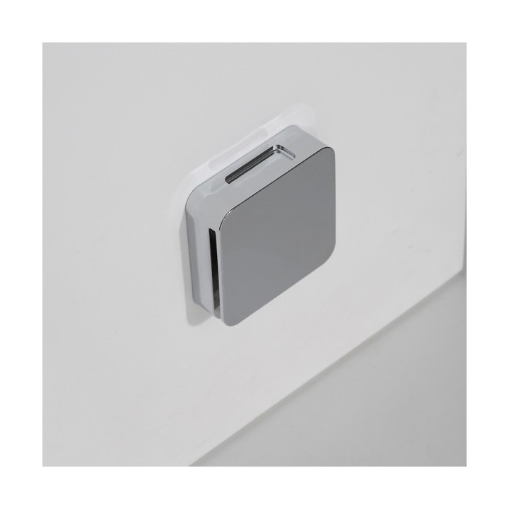 Parní box EAGO DZ111F15 stříbrná / nerez verze 150x90cm / levá bez vaničky