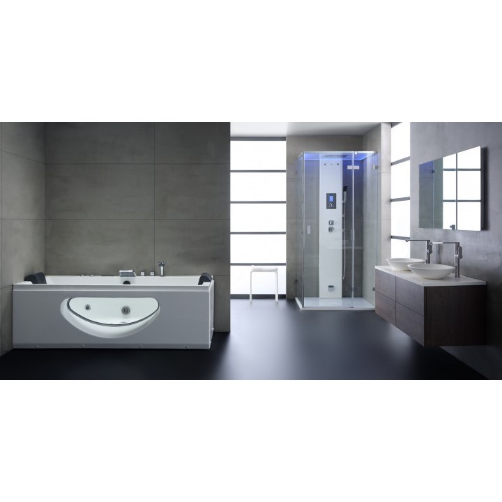 Hydromasážní vana AWT GE119E 158x158