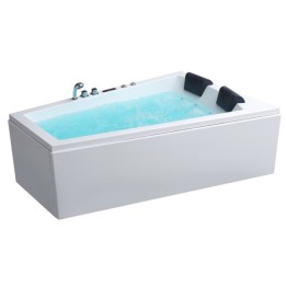 Hydromasážní vana AWT GE104E 170x130 pravá