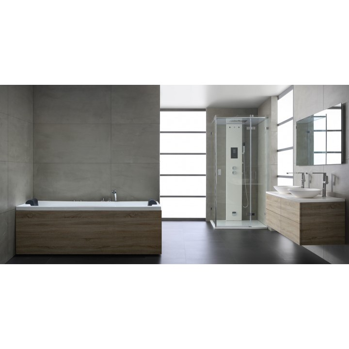 Hydromasážní vana AWT GE108-2E 180x80