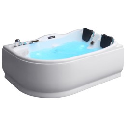 Hydromasážní vana AWT GE101E 180x120 levá