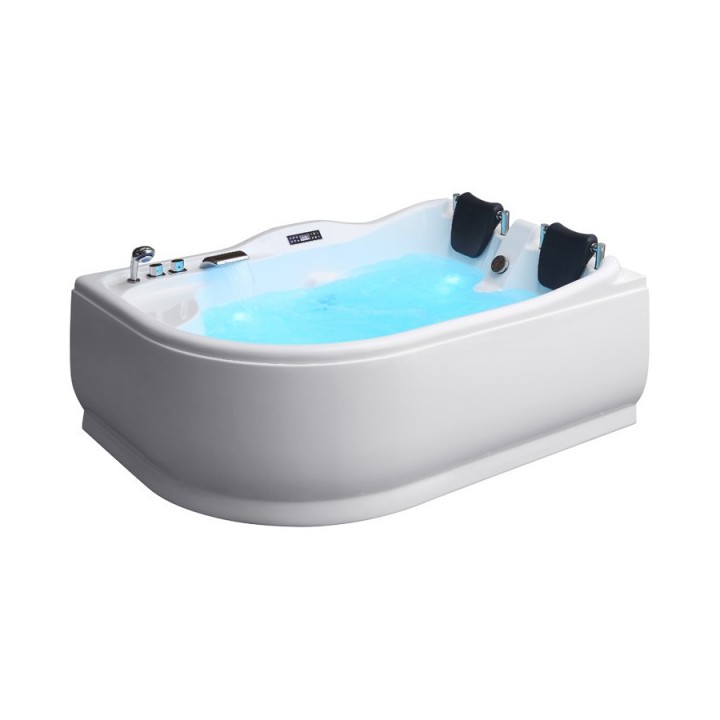 Hydromasážní vana AWT GE101E 180x120 levá