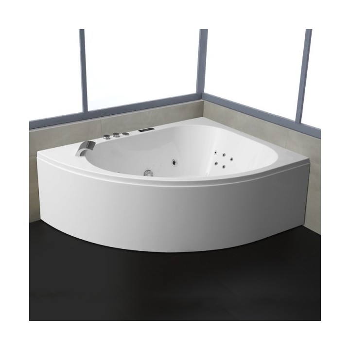Hydromasážní vana AWT GE118TSL 180x130 pravá (bluetooth, osvětlení trysek)