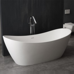 Luxusní vana z litého kamene EAGO BS-525 185x83 mat