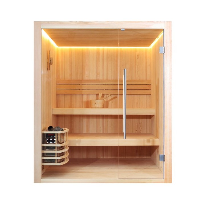 Finská sauna AWT E1802 borovice 180x180 8kW Vega