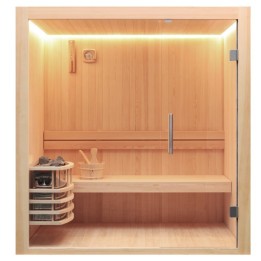 Finská sauna AWT E1802 borovice 180x180 8kW Vega