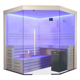 Finská sauna AWT E1202A topol 267x198 9kW Vitro