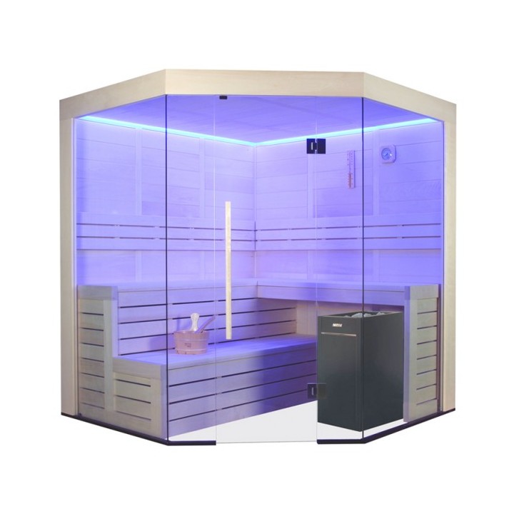 Finská sauna AWT E1202A topol 267x198 9kW Vitro