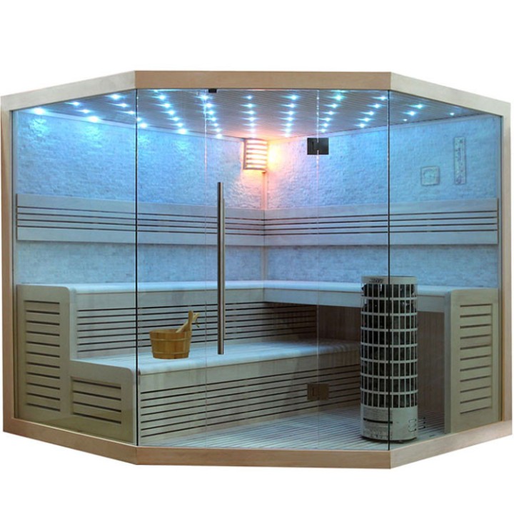 Luxusní finská sauna Bellagio EOSPA E1101BA 200x200x210