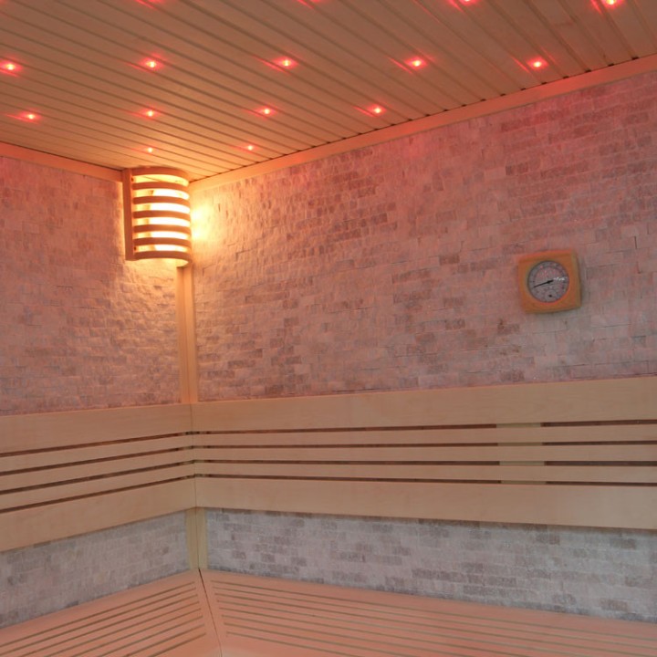 Luxusní finská sauna Bellagio EOSPA E1101C 180x180x210
