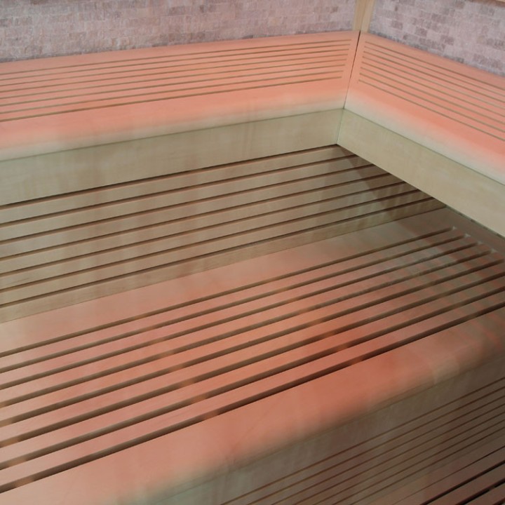 Luxusní finská sauna Bellagio EOSPA E1101C 180x180x210