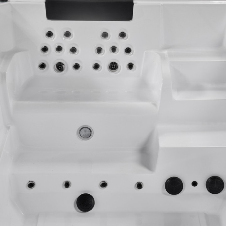 SWIM SPA Innovation550 550x230 bílý skelet, šedý kabinet grau