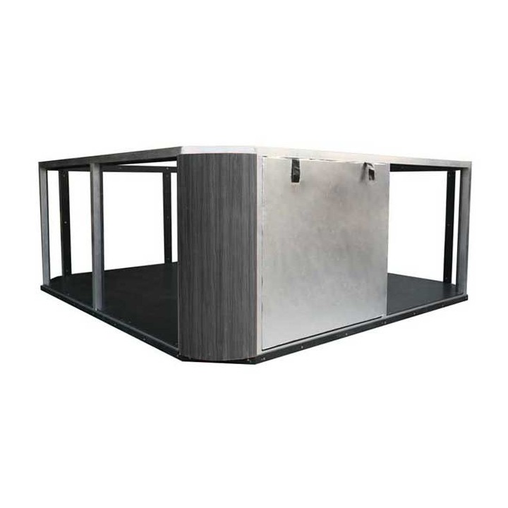 SWIM SPA Innovation550 550x230 bílý skelet, šedý kabinet grau