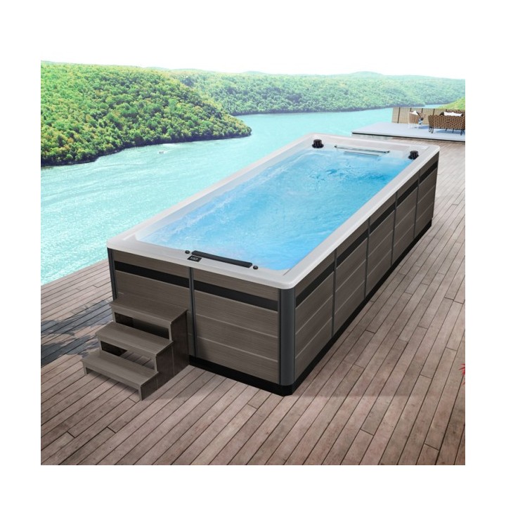 SWIM SPA Innovation 430 430x230 skelet bílá kabinet grau