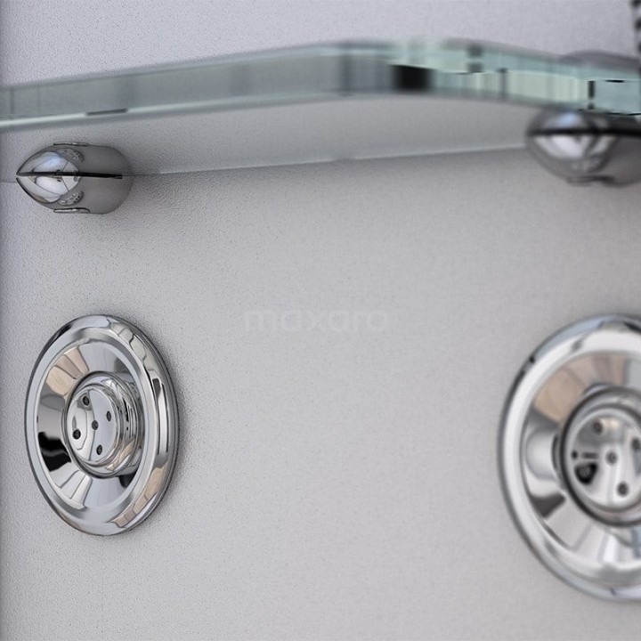 Masážní sprchový box Mocoori Modera šedá verze 90x90x219cm