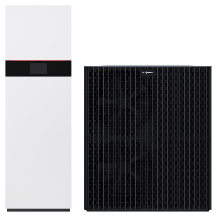 Viessmann Vitocal 250-A Compact A08 230 V V119 2C – tepelné čerpadlo vzduch/voda s integrovaným zásobníkem TV 190 l