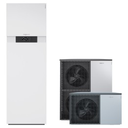 Viessmann Vitocal 222-S E08 230 V (AWBT-M-E-AC-AF 221.E) – splitové tepelné čerpadlo se zásobníkem TV 190 l