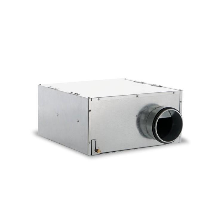 Vortice CA IL QUIET CA-IL 100 QUIET 120/200/250 170/320/350 9,5/23,5/30,5 – nízkohlučné radiální potrubní skříňové ventilátor
