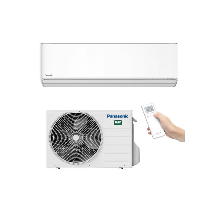 Panasonic KIT-Z42-CKE – klimatizace Etherea Z nástěnná (matně bílá) 4,20 kW (sada vnitřní + venkovní jednotka)