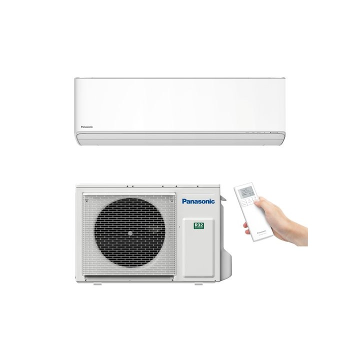 Panasonic KIT-Z50-CKE – klimatizace Etherea Z nástěnná (matně bílá) 5,00 kW (sada vnitřní + venkovní jednotka)