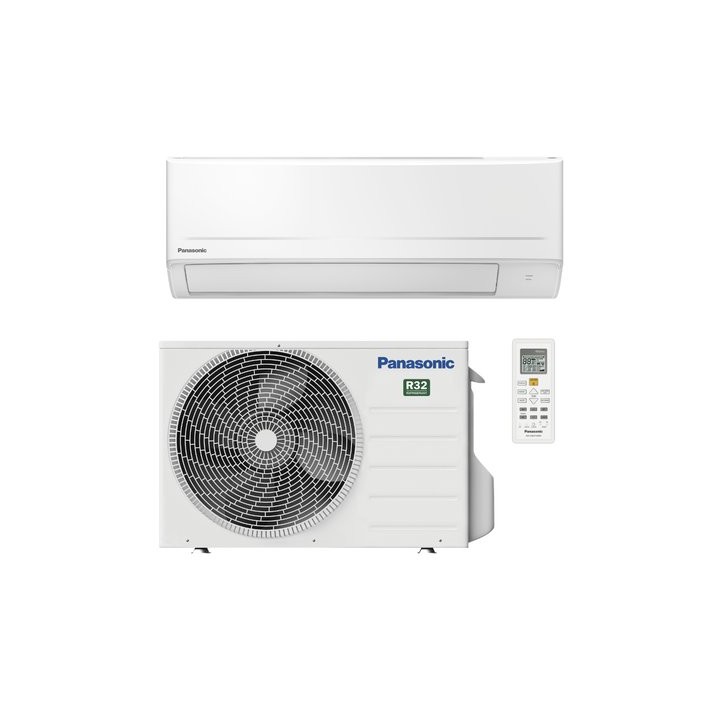 Panasonic KIT-BZ35-CKE – klimatizace BZ extra kompaktní nástěnná 3,30 kW (sada vnitřní + venkovní jednotka)