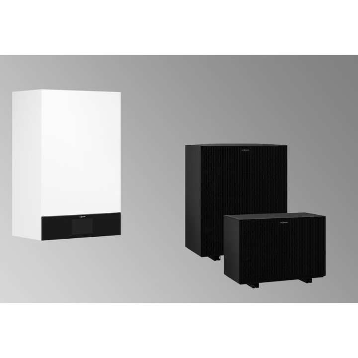 Viessmann Vitocal 250-A Hybrid A08 230 V V113 + Vitocell 100-V 300 l – balíková sestava tepelné čerpadlo se zásobníkem TV