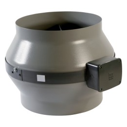 Vortice CA MD CA 150 MD E 315/410/465 251/333/399 26,2/34,7/39,9 – radiální potrubní ventilátory s kovovým opláštěním (3stupň
