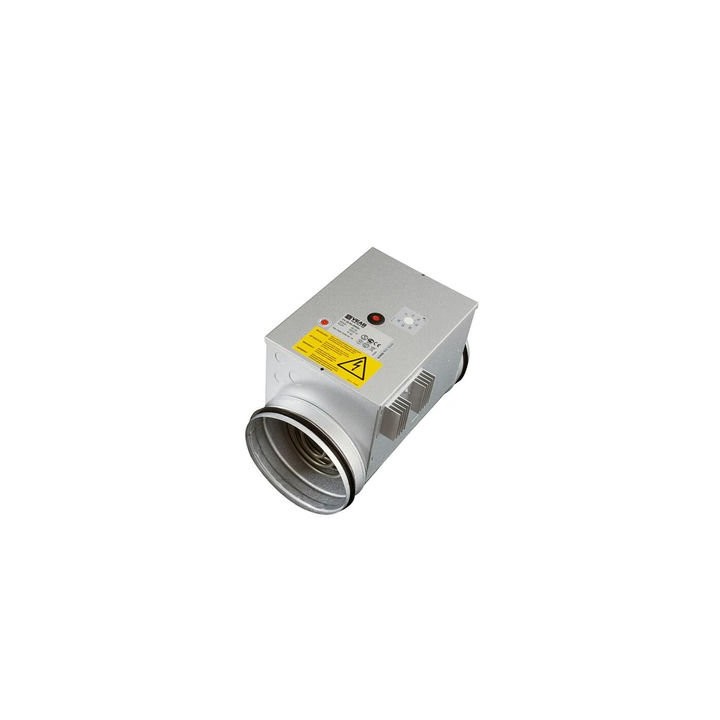 Dantherm Potrubní el. dohřev, Ø160mm, 1200W, (příslušenství k rekuperační jednotce)