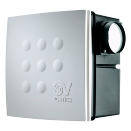Vortice VORT QUADRO I MEDIO I – radiální ventilátory pro zabudování do stěny přímý výfuk (z boku)