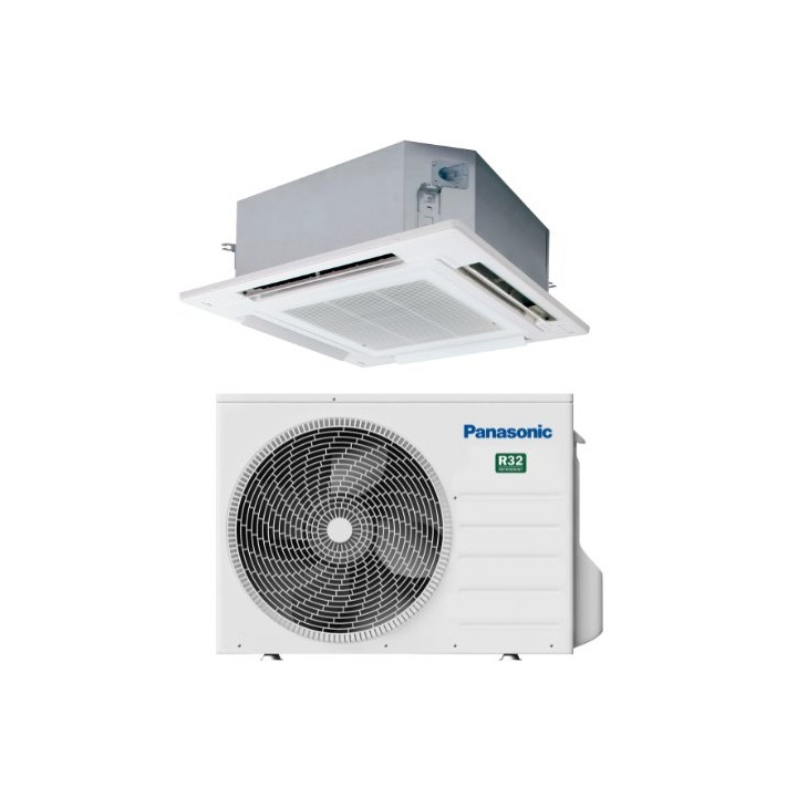 Panasonic KIT-71PU3Z5 – klimatizace PACi NX Standard 4cestná kazetová 90 × 90 7,1 kW (sada vnitřní + venkovní jednotka)