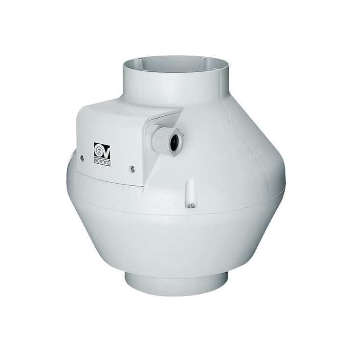 Vortice CA V0 D a CA V0 E CA 315 V0 SE (1 ot.) – radiální potrubní ventilátory s plastovým opláštěním (3stupňová regulace)