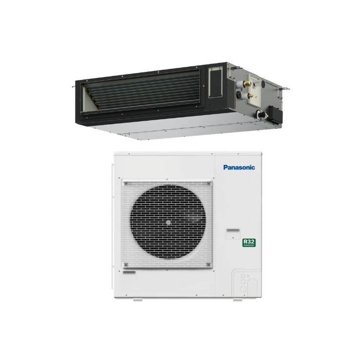 Panasonic KIT-125PF3Z5 – klimatizace PACi NX Standard kanálová 12,1 kW (sada vnitřní + venkovní jednotka)