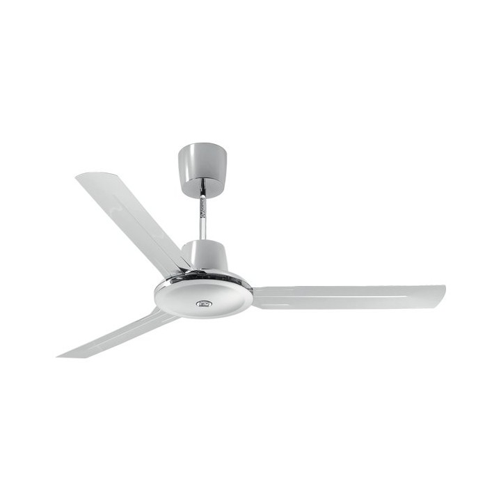 Vortice NORDIK EVOLUTION R Nordik Evolution R 140/56" Gold - světle chromová barva – stropní reverzibilní ventilátory