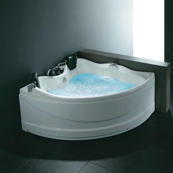 Hydromasážní vana SSWW W0809B-WL levá verze 165x165x73