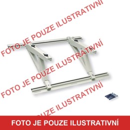 Viessmann Upevnění Vitosol 100/200-FM vodorovné – ploché střechy 25–45° (nosná konstrukce) – 6 kolektorů
