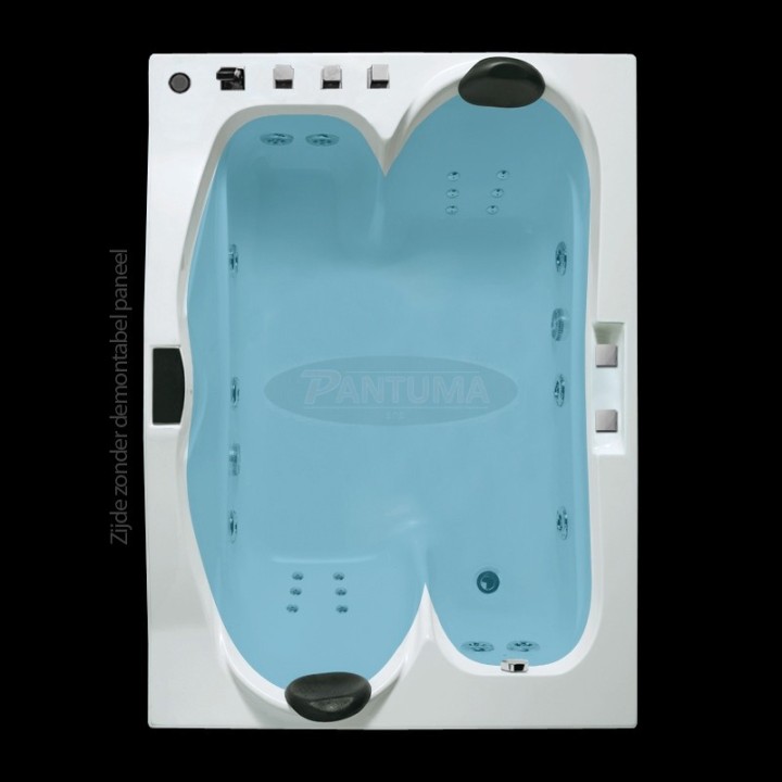 Hydromasážní vana SSWW W50011BM 180x135x68