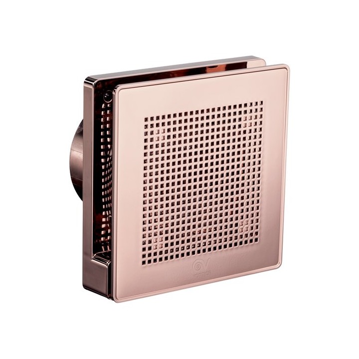 Vortice PUNTO EVO GOLD ME 100/4" LL - měděná barva – axiální nástěnné ventilátory se speciálním nátěrem pomocí nanotechnologi