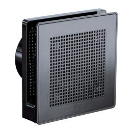 Vortice PUNTO EVO GOLD ME 100/4" LL - tmavě chromová barva – axiální nástěnné ventilátory se speciálním nátěrem pomocí nanote