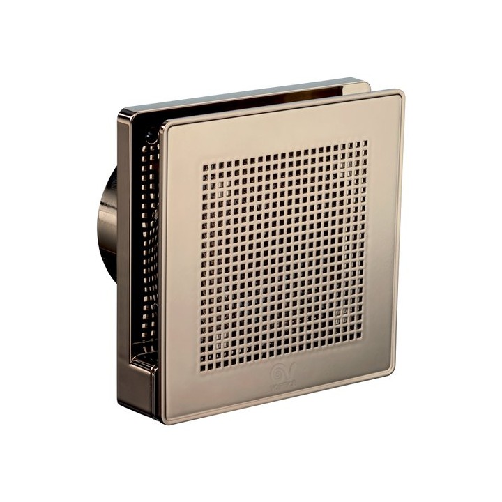 Vortice PUNTO EVO GOLD ME 100/4" LL T - zlatá barva – axiální nástěnné ventilátory se speciálním nátěrem pomocí nanotechnolog