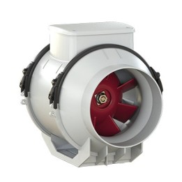 Vortice LINEO 125 T – potrubní ventilátory s plastovým opláštěním a AC motorem (2stupňová nebo 3stupňová regulace, 3stupňový 