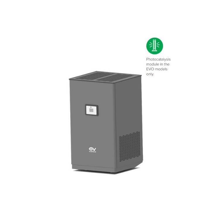 Vortice DEPURO PLUS DEPURO PLUS – vysoce účinné čističe vzduchu s HEPA filtry H14 a fotokatalýzou UV-C (modely EVO) - mobilní