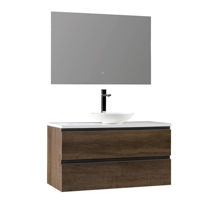 Koupelnový nábytek – set StoneArt Monte Carlo MC-1000pro-4 dubový tmavý 100×52