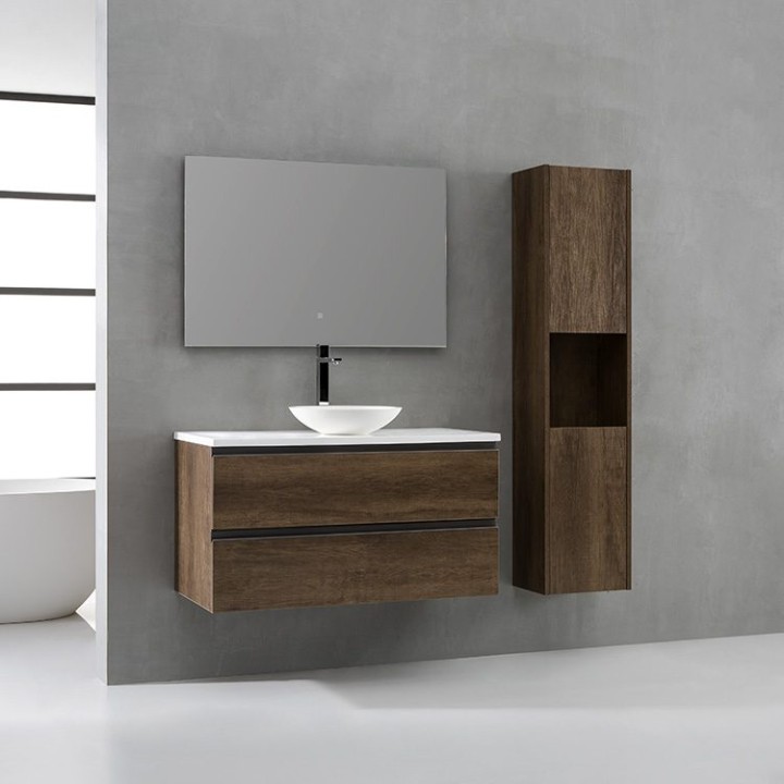 Koupelnový nábytek – set StoneArt Monte Carlo MC-1000pro-4 dubový tmavý 100×52
