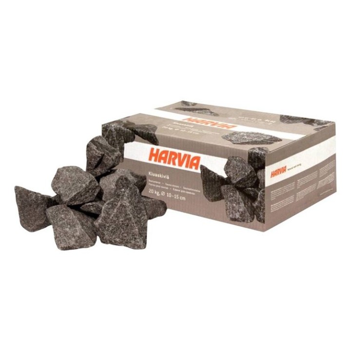 Příslušenství do sauny HARVIA saunové kameny 20 kg 10–15 cm