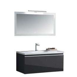 Koupelnový nábytek – set StoneArt Milano ME-1000 tmavě šedý 100×45