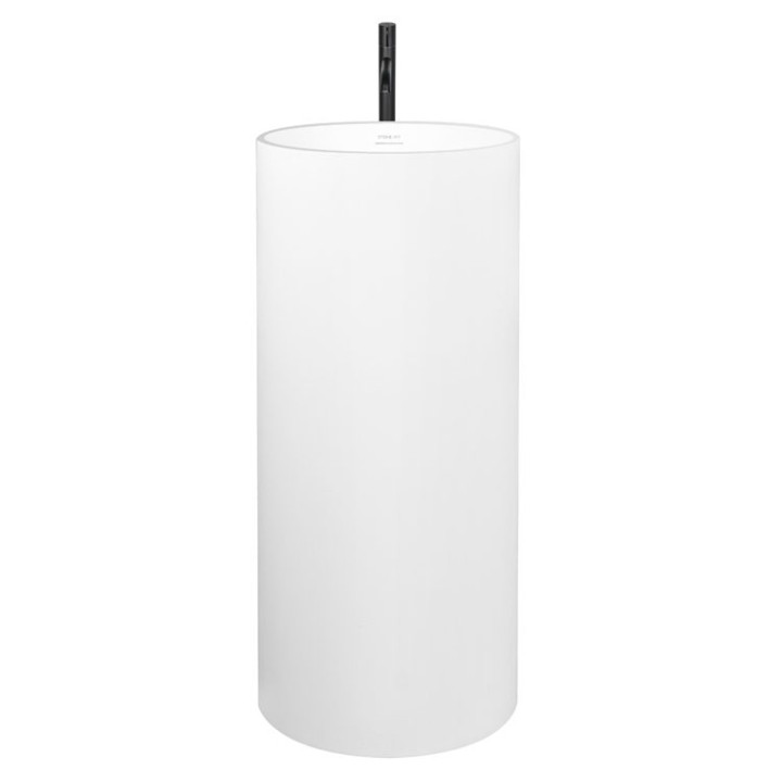 Volně stojící umyvadlo StoneArt LZ550 bílé 42×54 matné