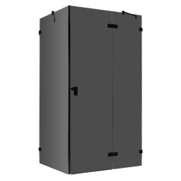 Sprchový kout EAGO AWT LAS1200-B černý 120×90 pravé provedení