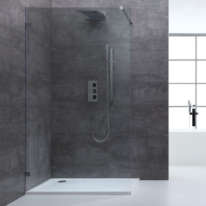Walk-in sprchová zástěna EAGO AWT LW1500 150×210