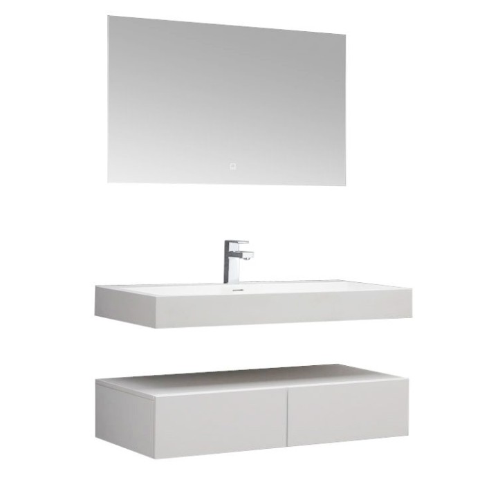 Koupelnový nábytek – set StoneArt LP4512 bílý 120×48 lesklý